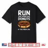Funny Running For Men Women Donut Finish Line Marathon Shirt