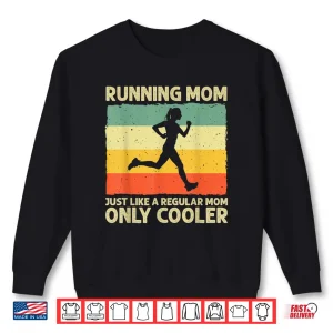 Sweatshirt Funny Running For Women Mom Marathoner Runner Coach Racing Shirt