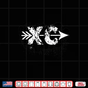 Design Grunge Dirty Cross Country Running Shirt