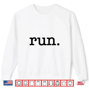 Sweatshirt Runner Running Track and Field Shirt