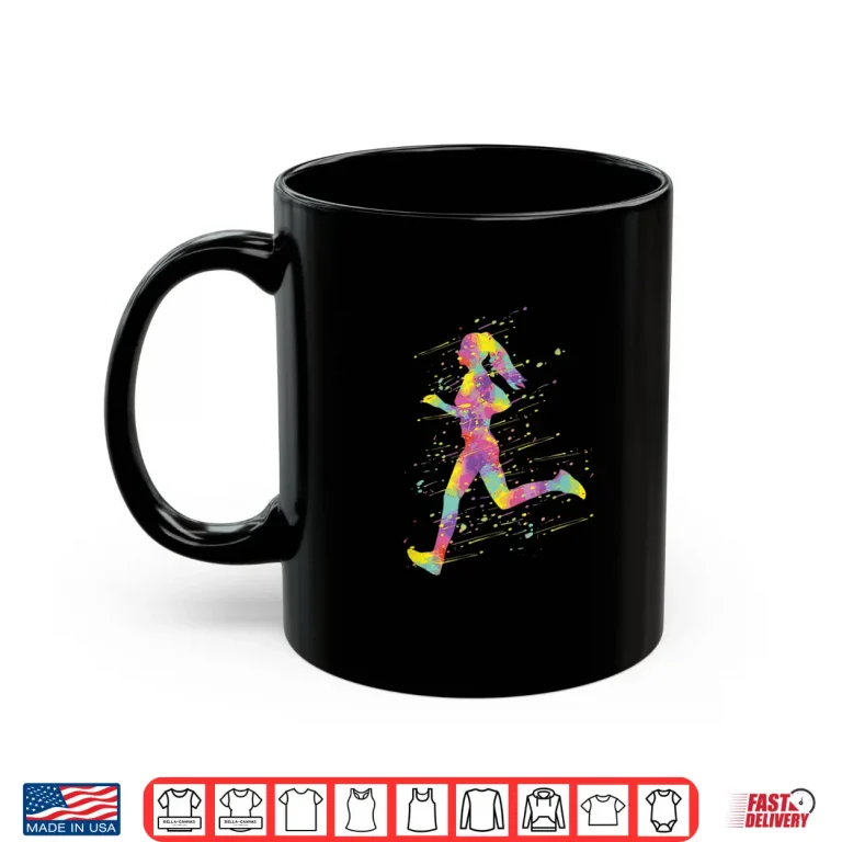 Mug Running Girl Shirt