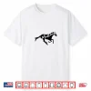 Running Mustang Wild Horse Breed Lover Silhouette Gift Shirt