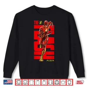 Sweatshirt The Flash Running Full Body Portrait Shirt