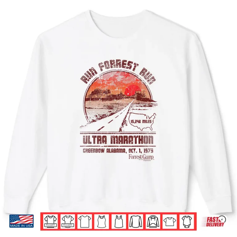 Sweatshirt Forrest Gump Ultra Marathon Shirt