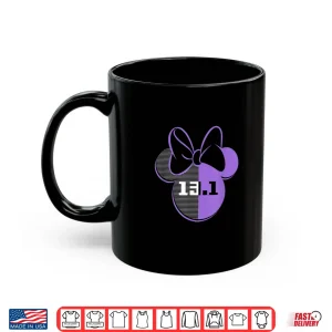 Mug Disney Mickey And Friends Minnie Mouse Half Marathon 13.1 Shirt