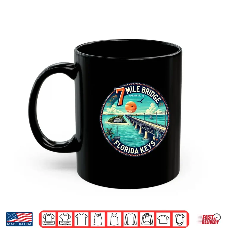 Mug Florida Keys 7 Mile Bridge Marathon Shirt