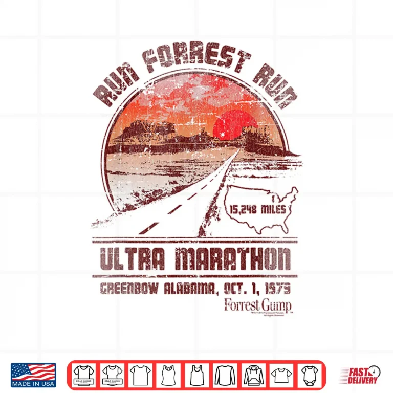 Design Forrest Gump Ultra Marathon Shirt