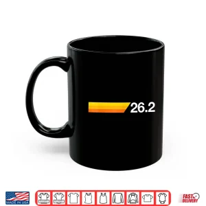 Mug Gift For First Marathon 26.2 Marathoner Retro Runner Shirt