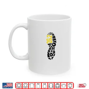 Mug 26.2 Marathon Runner Footprint Shirt