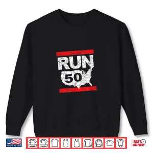 Sweatshirt RUN 26.2 50 States Marathon Run Runner Inspired Design Shirt