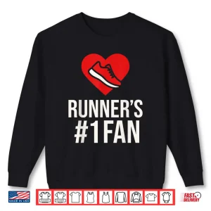 Sweatshirt Marathon Supporter Race Day Cheer Squad Running Motivation Shirt