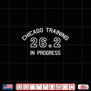 Design Chicago 26.2 Marathon Training Premium Tri Blend Shirt