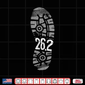 Design Cool Marathon Art Men Women 26.2 Marathoner Running Finisher Shirt