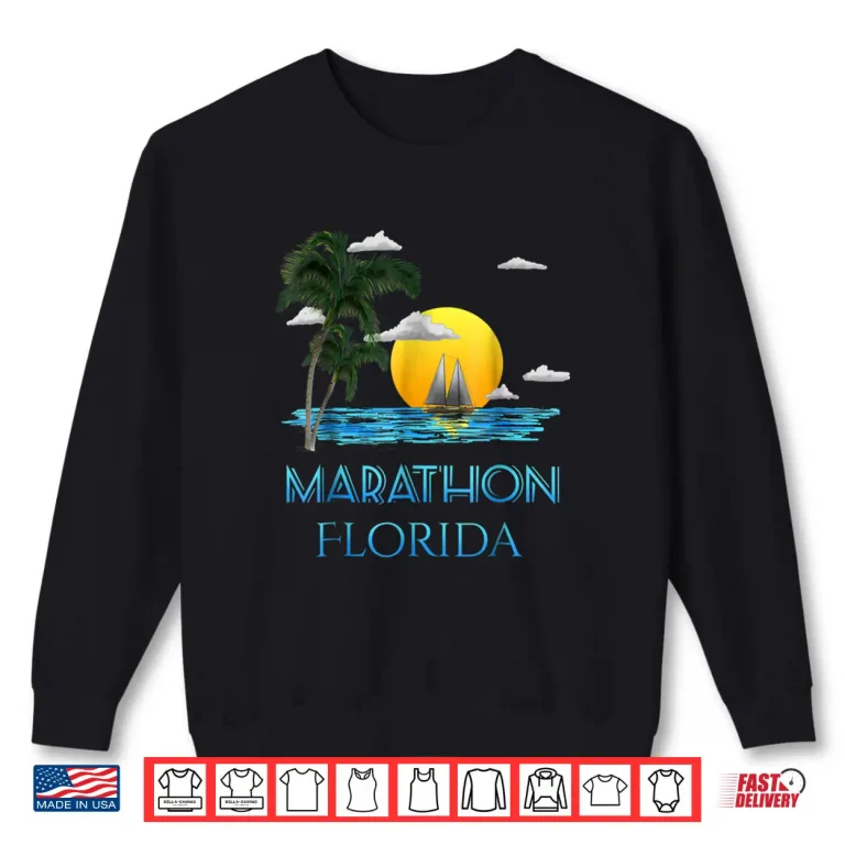 Sweatshirt Marathon Key Florida Sailing Shirt