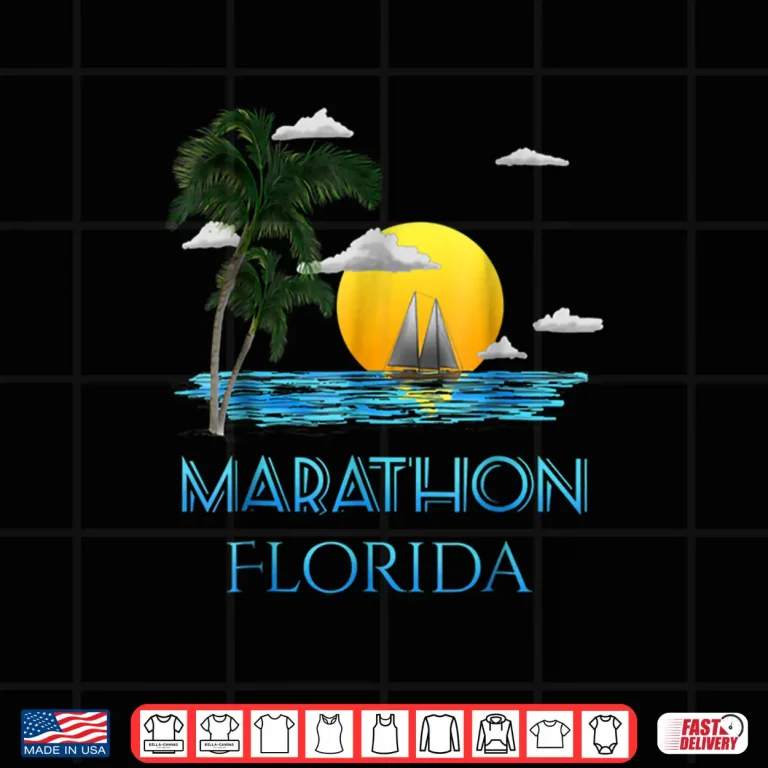 Design Marathon Key Florida Sailing Shirt