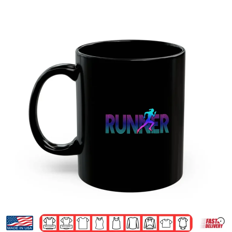 Mug RUNNER Track Field Cross Country Female Marathon Running Shirt