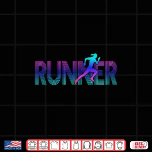 Design RUNNER Track Field Cross Country Female Marathon Running Shirt