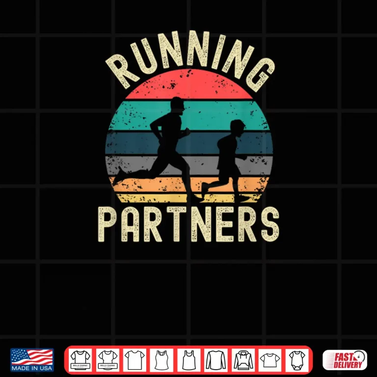 Design Running Dad Mens Half Marathon Jogging Father Son Runner Shirt
