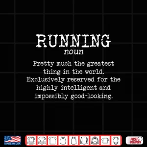 Design Running Funny Definition Funny 5k Marathon Runner Shirt