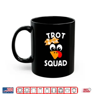 Mug Trot Squad Running Costume Thanksgiving Marathon Turkey Trot Shirt