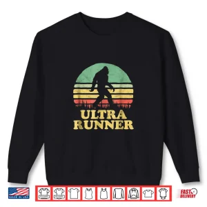 Sweatshirt Bigfoot Ultra Runner Vintage Trail Marathon Shirt