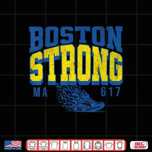Design Boston Strong Massachusetts runners club Marathon running Shirt