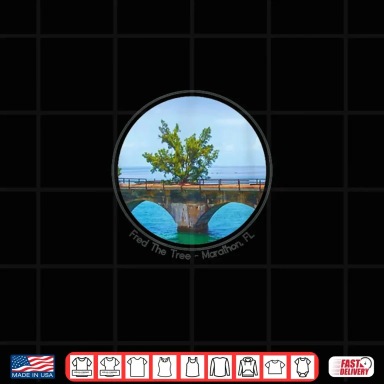 Design Fred the Tree 7 mile bridge marathon Shirt