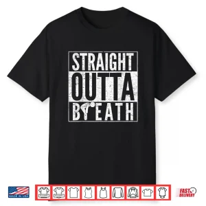 Straight Outta Breath Funny Running Jokes For Runner Shirt