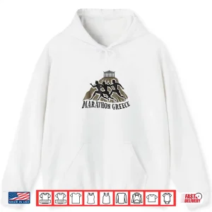 Hoodie Athens Marathon Greece Shirt