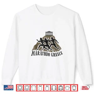 Sweatshirt Athens Marathon Greece Shirt