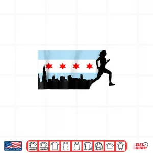 Design Chicago Im Going Marathon Runner Shirt Running Tee 26.2