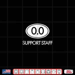 Design Marathon Support Staff 0.0 Circle T Shirt