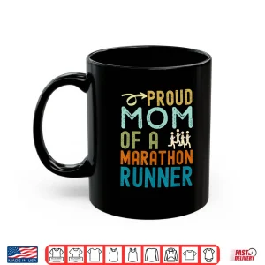 Mug Proud mom of a marathon runner retro vintage distressed Shirt