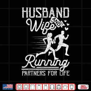 Design Fitness Running Shirt Matching Couples Workout Outfits Shirt