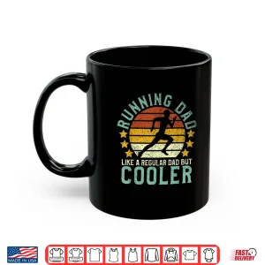 Mug Mens Running Dad Funny Marathon Runner Fathers Day Gift Shirt