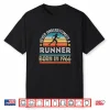 Runner Born In 1966 60Th Birthday Running Gifts Women Shirt