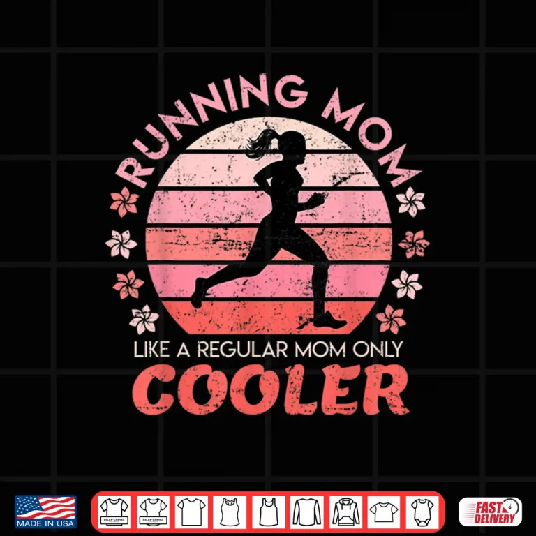 Design Running Mom Mother Gift Ladies Marathon Run Half marathon Shirt