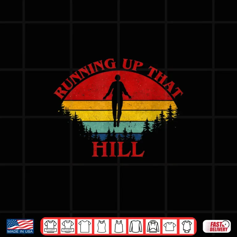 Design Running up that hill 80s Runner Lover Shirt