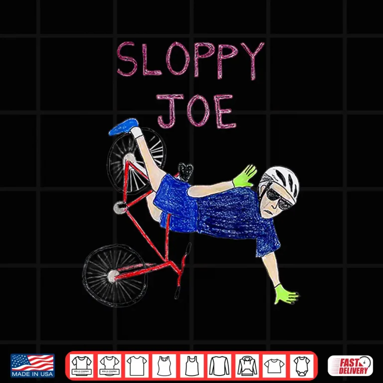 Design Sloppy Joe Tee Running The Country Is Like Riding A Bike Shirt