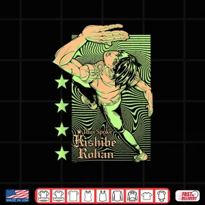 Design Thus Spoke Kishibe Rohan Running Clashing Colors Shirt