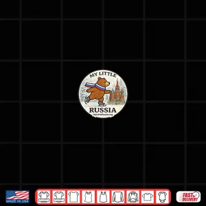 Design My Little Russia Bear Shirt