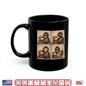 Mug Panchi Kun Viral Video Meme Baby Monkey Punch Photobooth Shirt