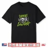 Support Your Loco Artist Monster Green Logo Premium Tri Blend Shirt