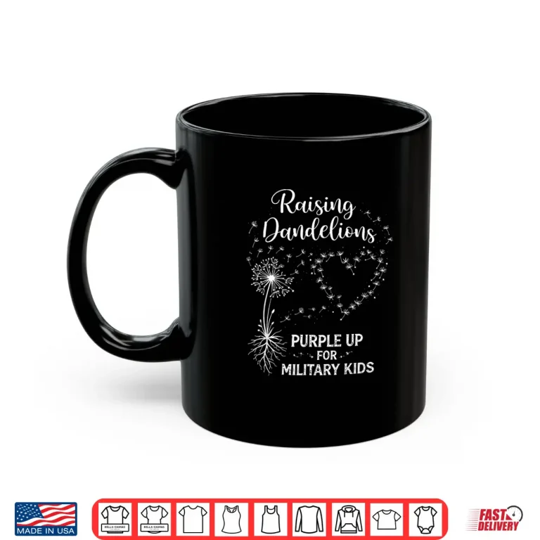 Purple Up For Military Kids Month Of The Military Child Shirt 3 Mug Purple Up for Military Kids Month of The Military Child Shirt