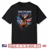 Usa 250Th Anniversary Bald Eagle & Clydesdale Horse Shirt