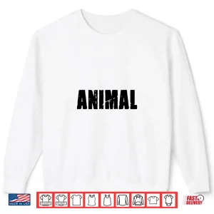 Sweatshirt ANIMAL Gym Rabbit TShirt Workout Bodybuilding Fitness F025 Shirt