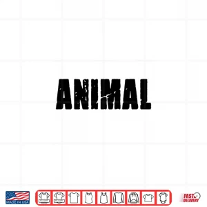 Design ANIMAL Gym Rabbit TShirt Workout Bodybuilding Fitness F025 Shirt