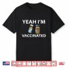 Bodybuilding Vaccinated Trenbolone Funny Tren Lover Gym Jim Shirt
