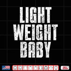 Design Light Weight Baby Old School Bodybuilding Shirt