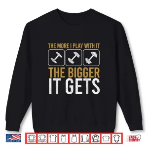 Sweatshirt Muscles Get Bigger Bodybuilding Gym Workout Weightlifting Shirt